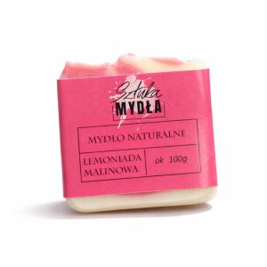 Mydło naturalne „Lemoniada malinowa”