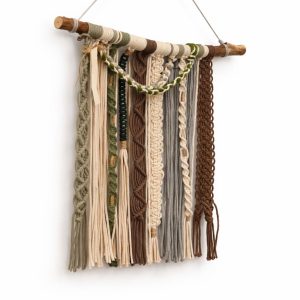 Makrama dekoracyjna na ścianę – dekoracja boho