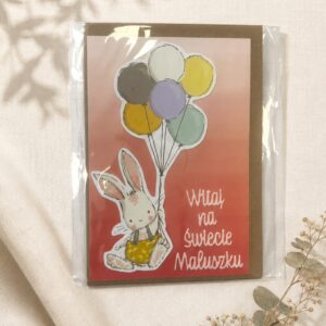 Kartka okazjonalna na narodziny dziecka