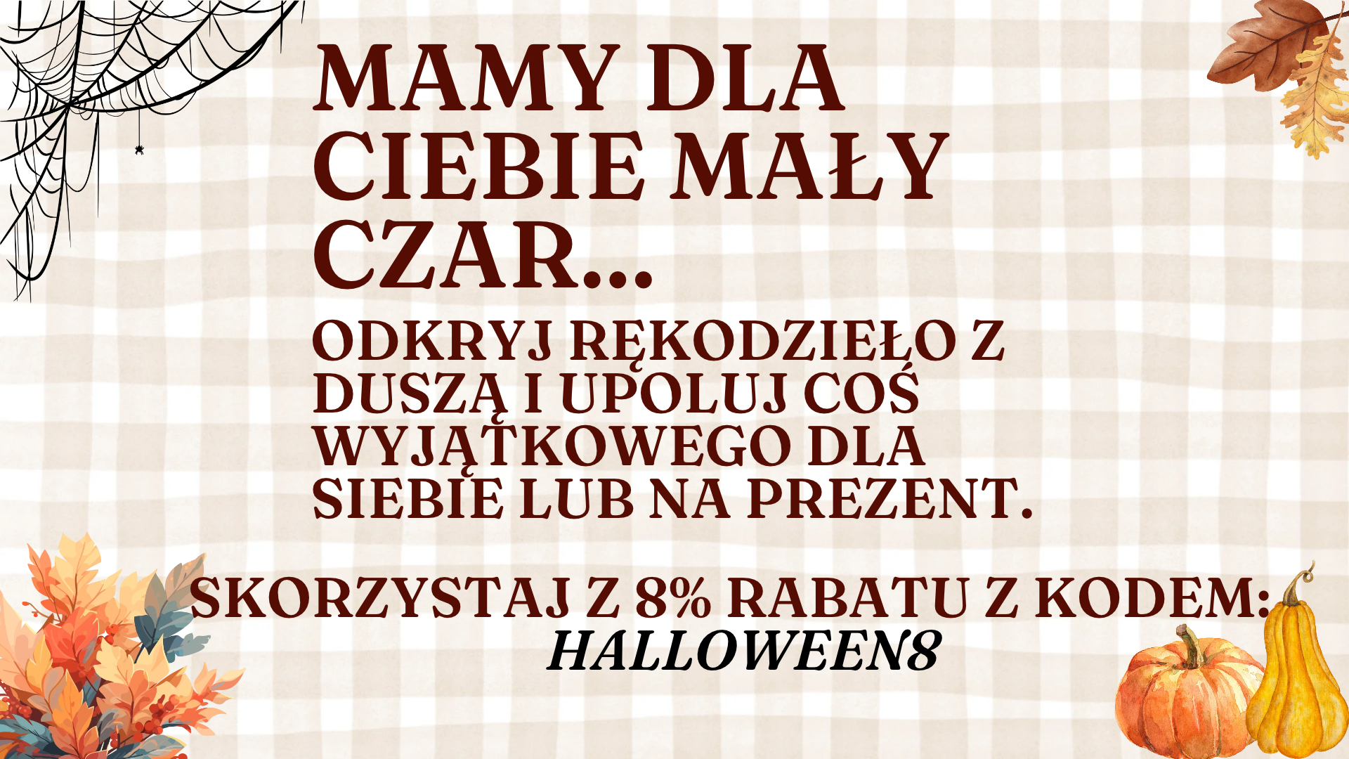 Halloween w SisArt - 8% rabatu z kodem HALLOWEEN8