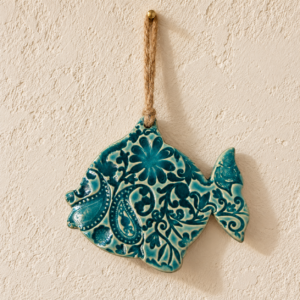 Ceramiczna zawieszka — rybka